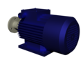 3D модель электродвигателя
