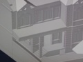 3d model of a two-storey mansion