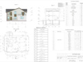 Project of a two-storey cottage with drawings