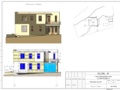 Draft design of an individual residential building in Perm