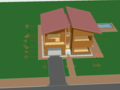 Cottages and houses in archicad