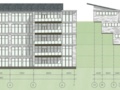 5-storey terraced residential building