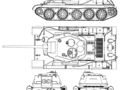 T-34/85 Blueprint
