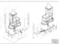 Dry chips silo. Drawings