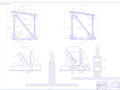 Calculation and design of a flat crane truss