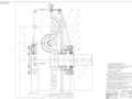 Проектирование редуктора привода конвейера курсовой чертежи в AutoCAD