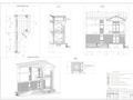 Cottage design 533 m sq. for construction