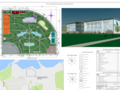 Diploma project - Sleeping building of children's sanatorium 63.28 x 16.45 m in Novorossiysk