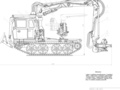 Drawings of felling and skidding equipment