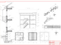 Example of architectural drawings of a cottage