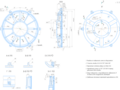 Сборник чертежей и деталировок, обмоток Асинхронного двигателя (АД)