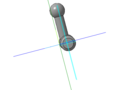 3D model of the spindle