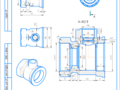 Ball valve. 3D model, drawings