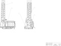 Drawings of drilling rigs SBSH-250MN-32 and Kato PF1200