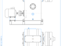 Calculation of a two-stage worm gearbox