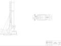 Drawings of drilling rigs SBSH-250MN-32 and Kato PF1200