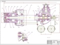Rear axle KAMAZ-6460 assembly with gearbox