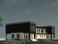 Two-storey bank in revit