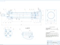 Pneumatic cylinder - Assembly drawing